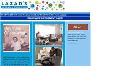 Desktop Screenshot of lazarsfurniture.com